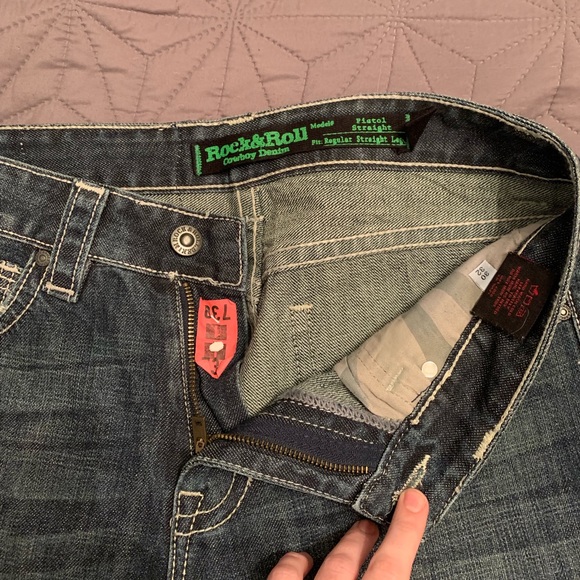 Rock & Roll Cowboy Denim Jeans - Picture 2 of 3